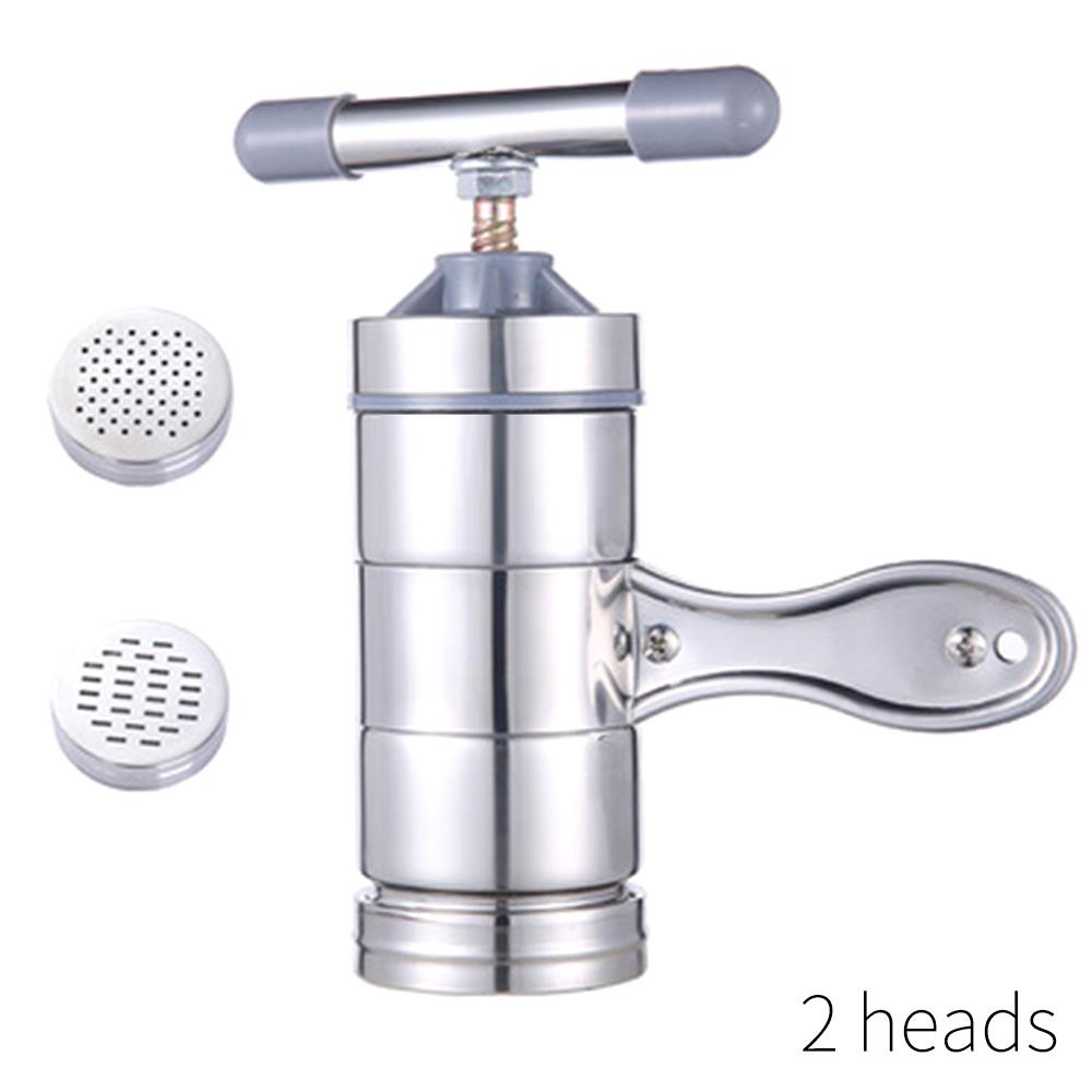 Manuelle Edelstahl Petersilie Manuelle Spaghetti Hersteller Edelstahl Nudel Cutter robust Langlebig Schneiden Zwiebeln Nudel Cutter: 2 Köpfe