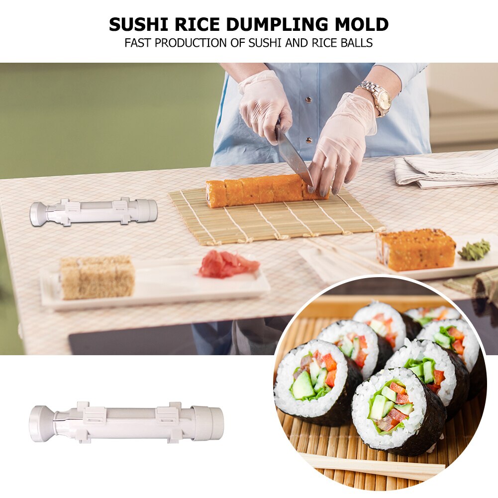 Sushi de arroz molde Sushi Bazooka carne vegetal de la herramienta de DIY hacer Sushi de cocina máquina de Sushi herramienta
