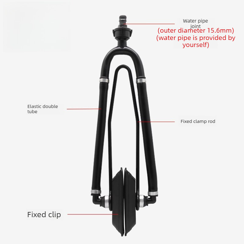 Boat Outboard Motor Cleaning Tool Cleaning Clamp Outboard Motor Water Test Clamp Motor Cleaner