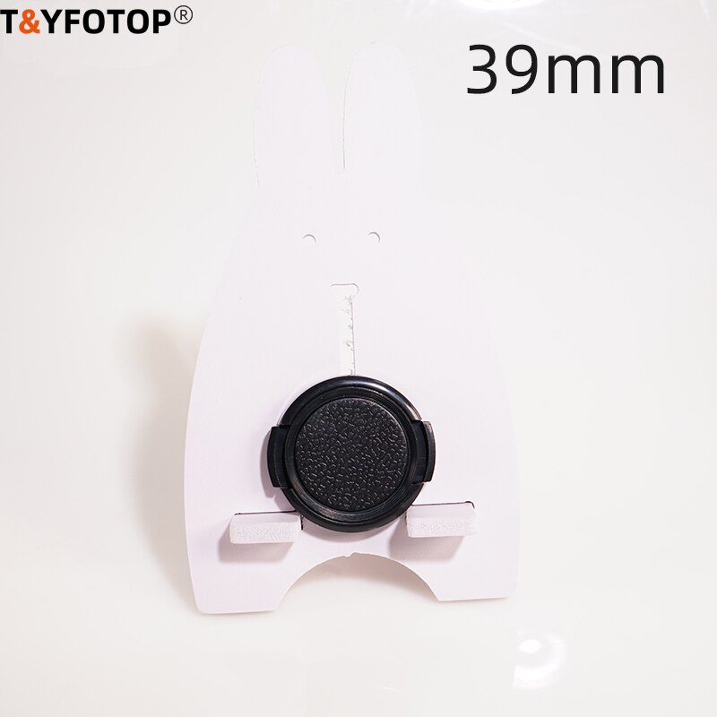 Rozmiar 49mm 52mm 55mm 58mm 62mm 67mm 72mm 77mm 82mm Snap-On obiektyw przednia osłona obiektywu aparatu etui na Sony Alpha obiektyw do lustrzanki cyfrowej Protector: 39mm