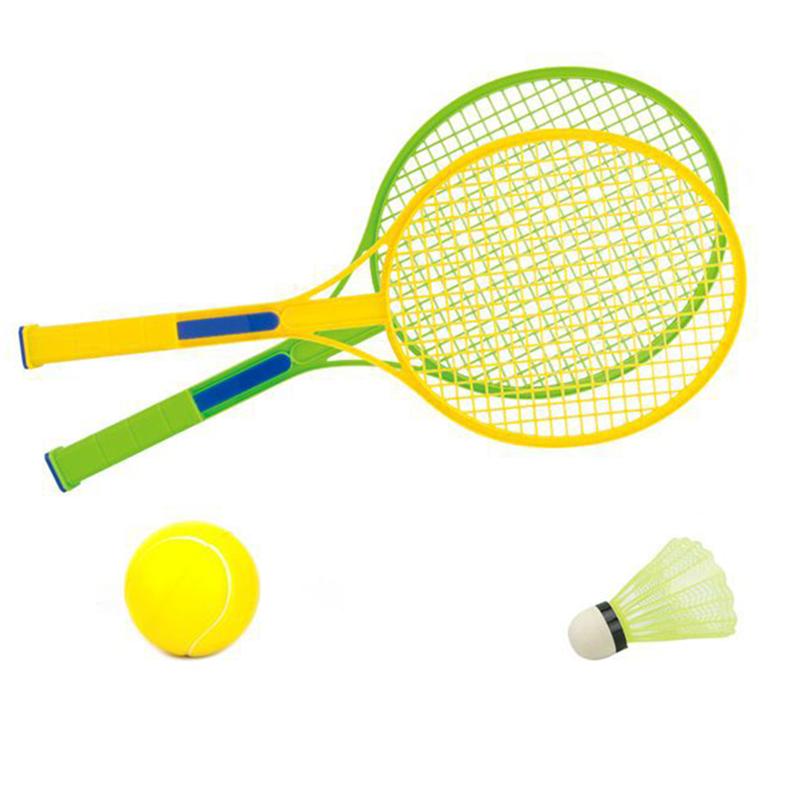 1 sæt badminton tennisracketer bolde sæt børn børn sport forældre-barn sport pædagogisk sports spil legetøj