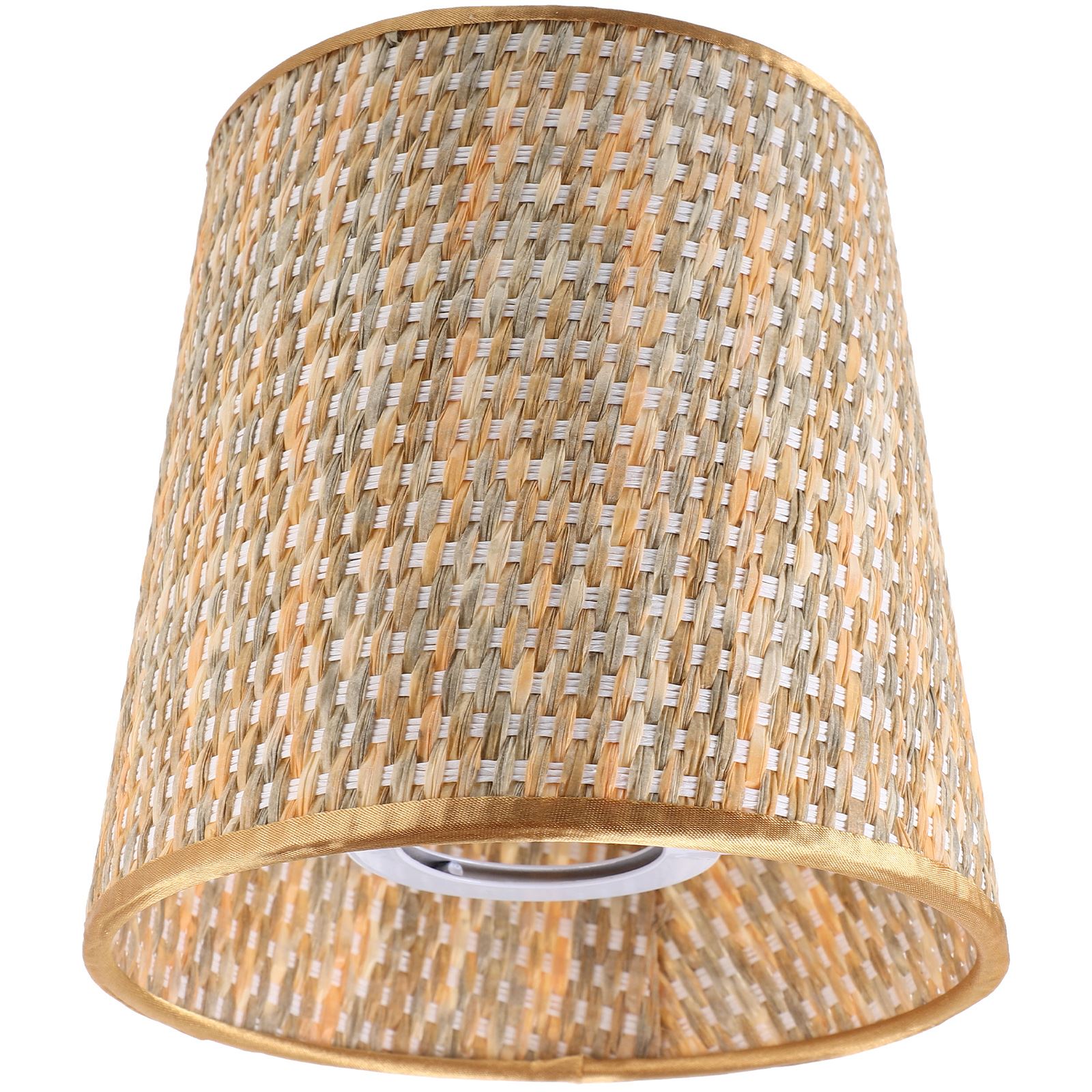 4 stuks kleurrijke lampenkap doek kunst kegel geweven huis vervanging tafel vloer plafond boerderij decoratieve verlichting accessoires