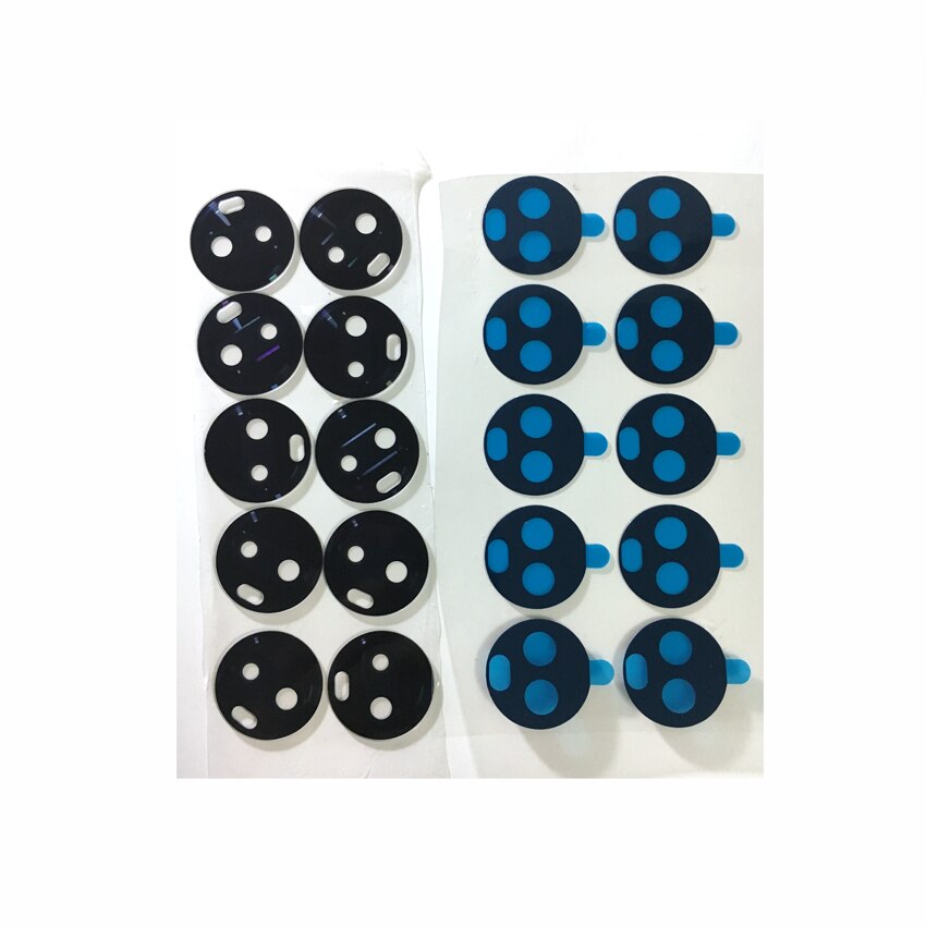 10pcs For Motorola Moto G7 G7 Plus G7 Power G7 Play Rear Back Camera Glass Lens With Sticker Tape Adhesive