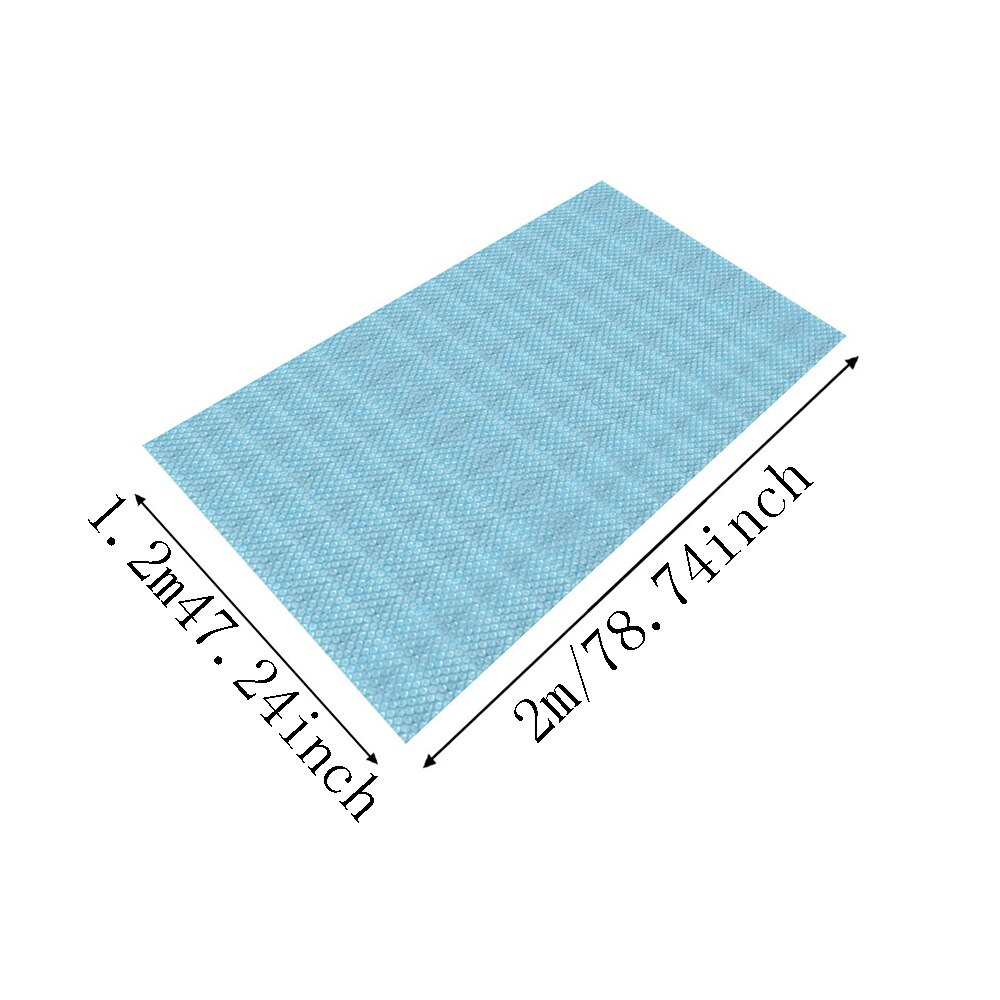 Udendørs swimmingpools tilbehør pe isolering opretholde vand varme film oppustelig swimmingpool dækselmåtte vandtæt støv: 1.2 x 2m