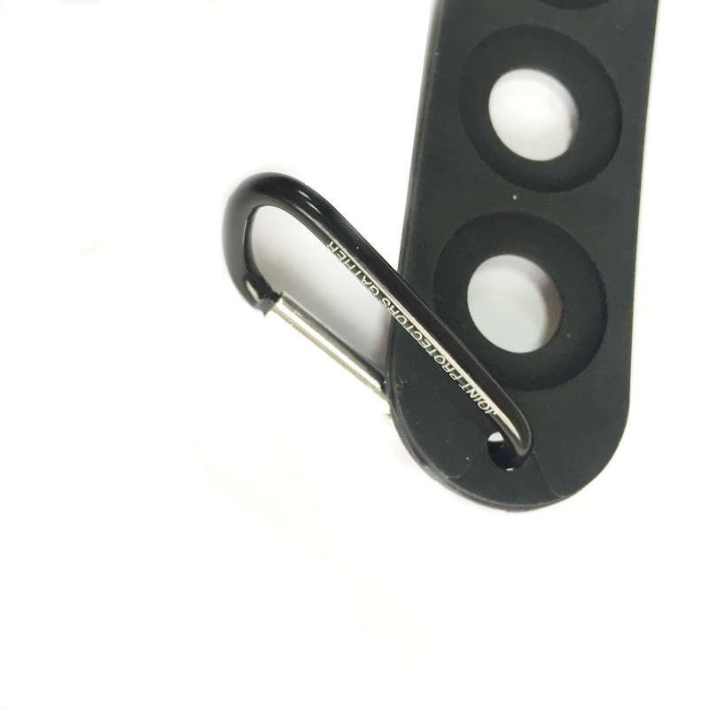 Protecteur de joints de queue de billard en caoutchouc noir, nouveauté, 3 trous, étui de protection pour joints de piscine, accessoires de billard, ,