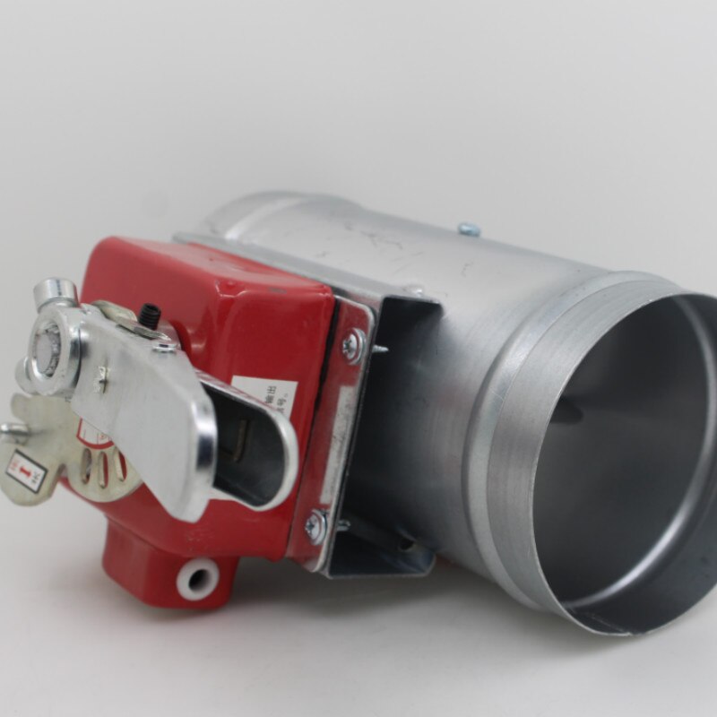 100-250mm electric galvanized round Fire damper fire Draft Blocker Backdraft Damper Fire and smoke damper Actuator