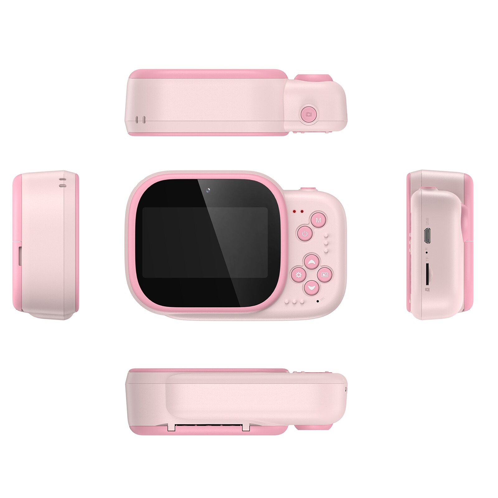 1080P Kids Instant Camera For Children Camera Digital Camera For Kids Instant Print Camera Christmas With Print Paper