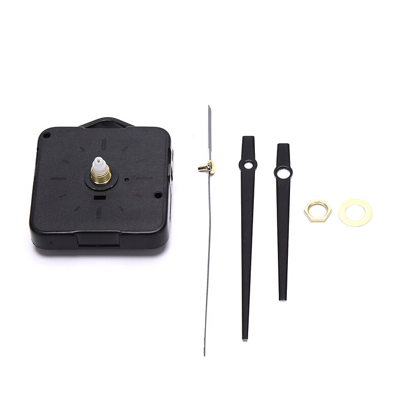 Silent Wall Clock Mechanism Mute Quartz DIY Wall Clock Movement Machine Silver Hands Repair Kit Tool Replace Set Accessories