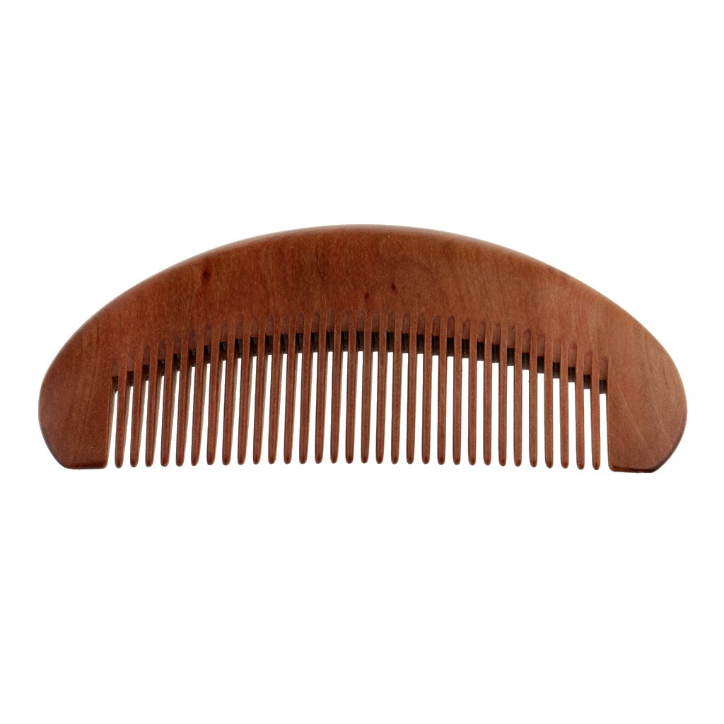 Peachwood Comb Anti-Static Hair Care Detangling Comb Head Massage Fine Teeth