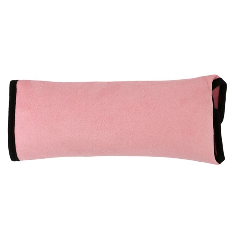 Zachte Comfotable Side Sleeper Kussen Veiligheid Beschermen Nek Schouderstuk Autogordel Kussen Voor Kinderen Volwassen Kussen 2022: pink 2