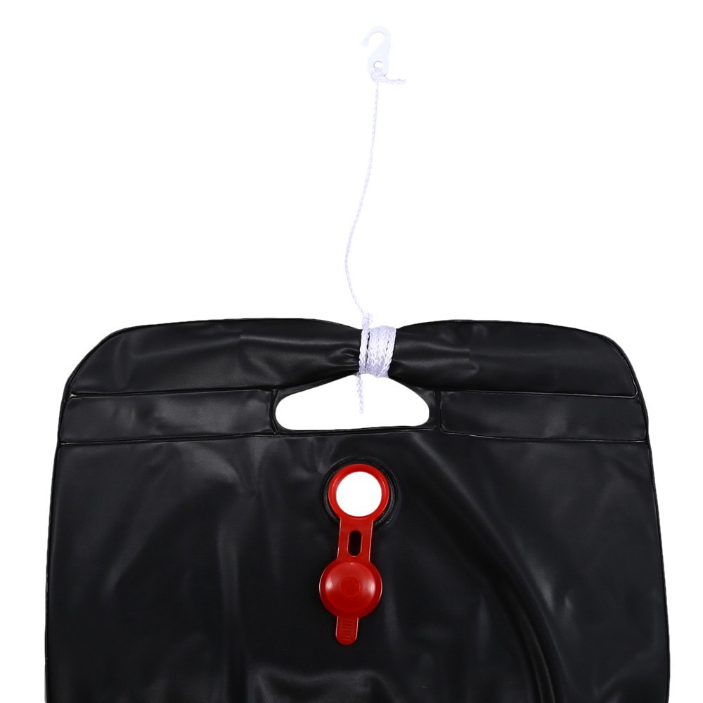 Utomhusdusch vattenväska bärbar 20l 5 gallon duschväska camping vandring soluppvärmd dusch badväska underbara resesatser