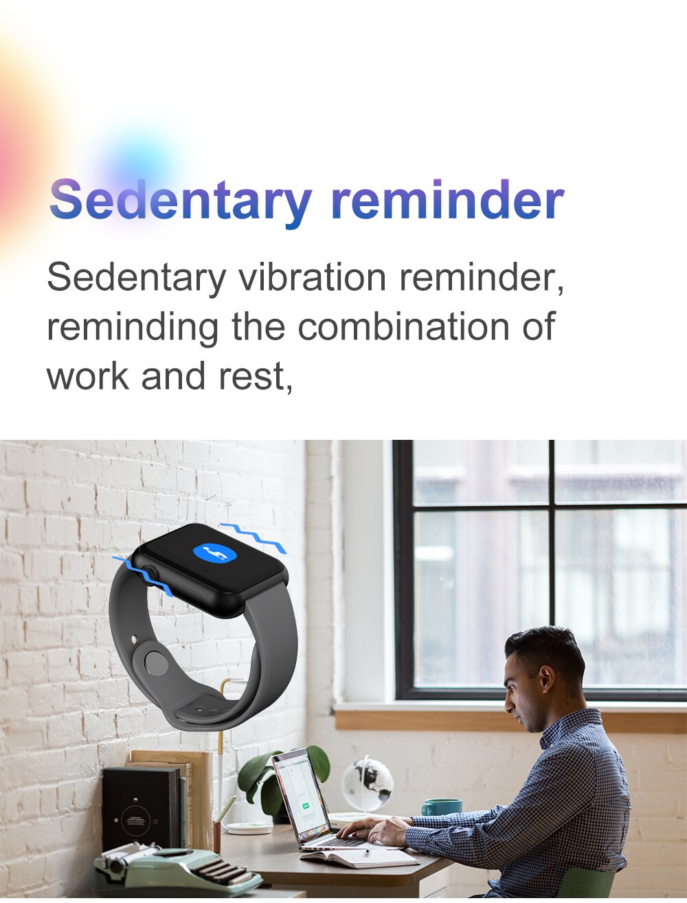 Herrklockorna pulsklocka smart armband sportklockor vattentät dam digital klocka för android ios telefon