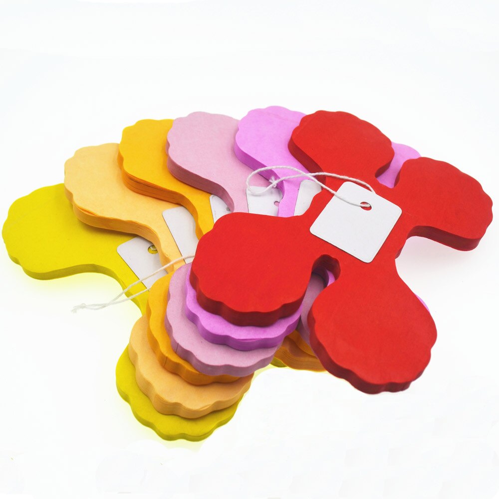 3m Multi color Clover paper banner wedding decoration garland birthday party home decor background wall Baby shower decor