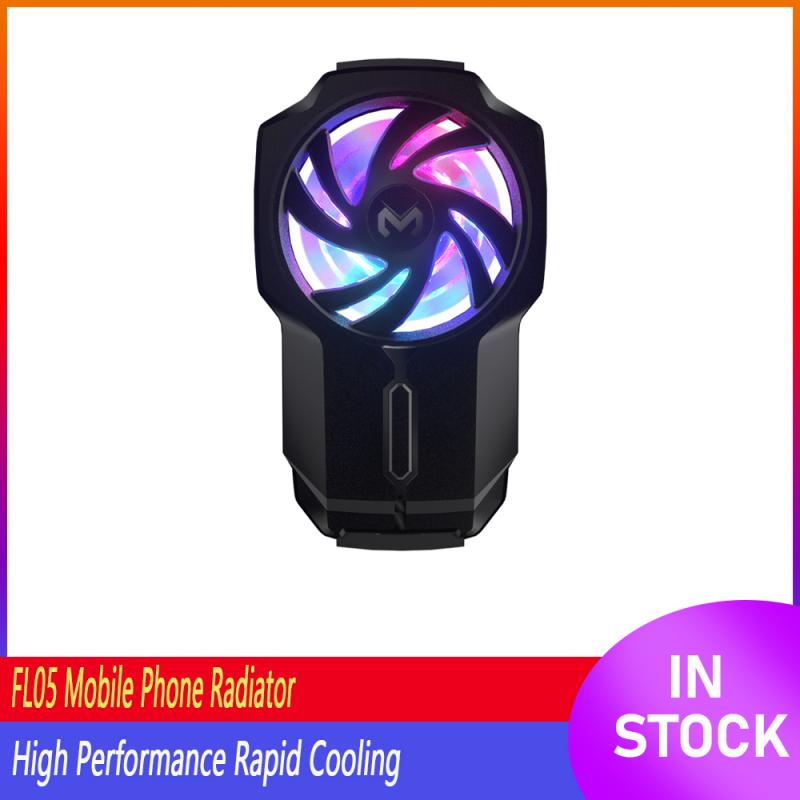 1pc FL05 Mobile Phone Radiator Mobile Phone Live Game Mobile Phone Air-cooled Fast Cooling Device Battery Capacity 700mAh