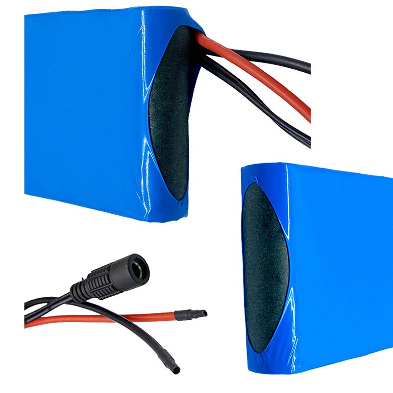 25.2V 15000mAh 6S2P 18650 Lithium Battery Pack 24V 15000mAh With BMS For Electric Bicycle Moped