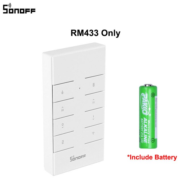 Itead SONOFF TX T2/T3 UK Smart Touch Switch Wifi Wall Light Switch Voice APP 433mhz RF Remote Control Works With Alexa e-WeLink: RM433