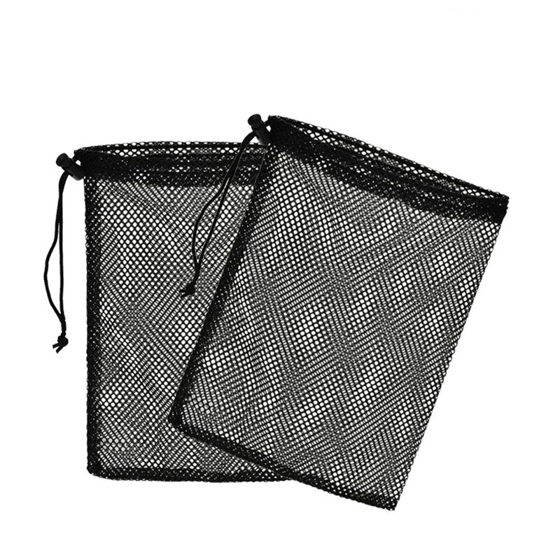 Nylon Mesh Nets Bag Pouch Golf Tennis Carrying Holder Storage Bags Golf Accessories
