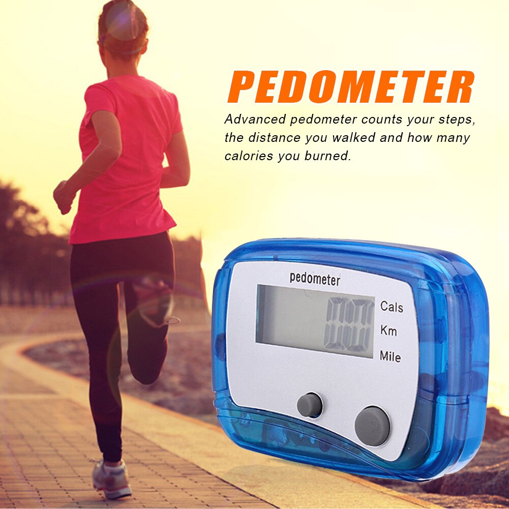 Health Tool Digital Double Keys Jogging Walking Accessories Training Calorie LCD Display Sport Equipment Step Pedometer