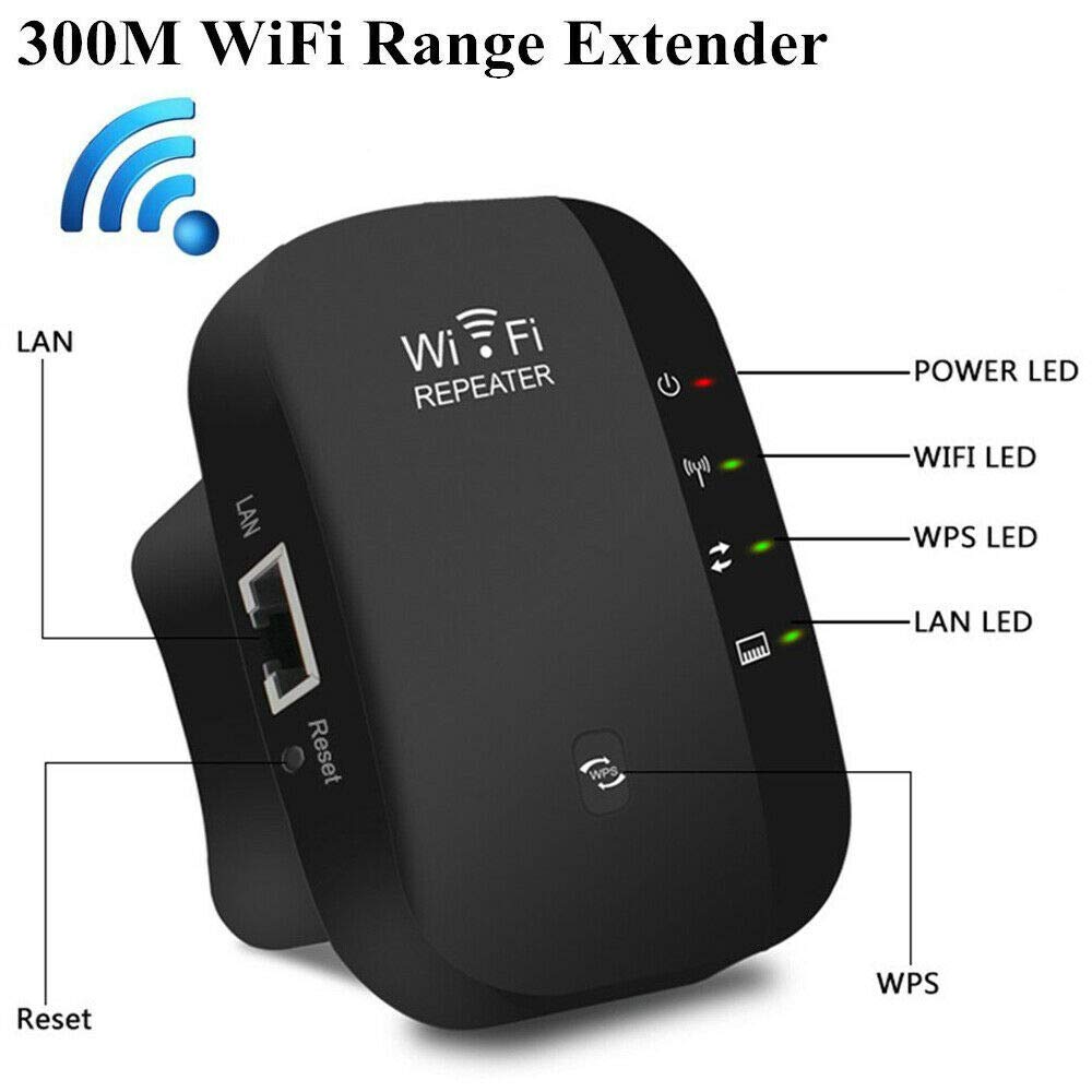 Original WIFI Repeater 300Mbps Wireless Wi fi Repeater WiFi Signal Range Extender Wifi Booster Amplifier WPS Wi-fi Access Point