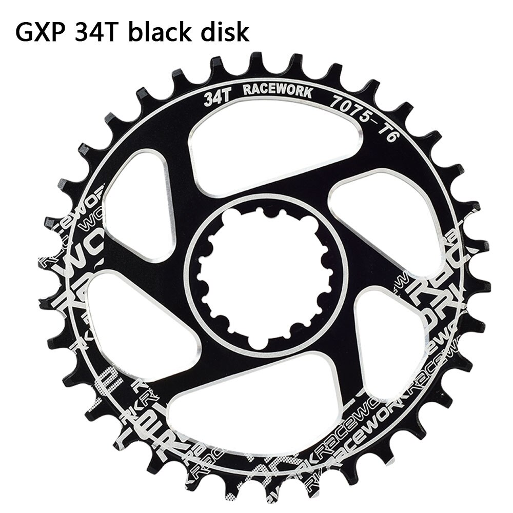 RACEWORK GXP Crankstellen 68-as tandwiel MTB 1x systeem tandwiel crank 32T 34T 36T 38T voor Mountain SHIMANO SRAM NX fiets crank: GXP 34Tdisk