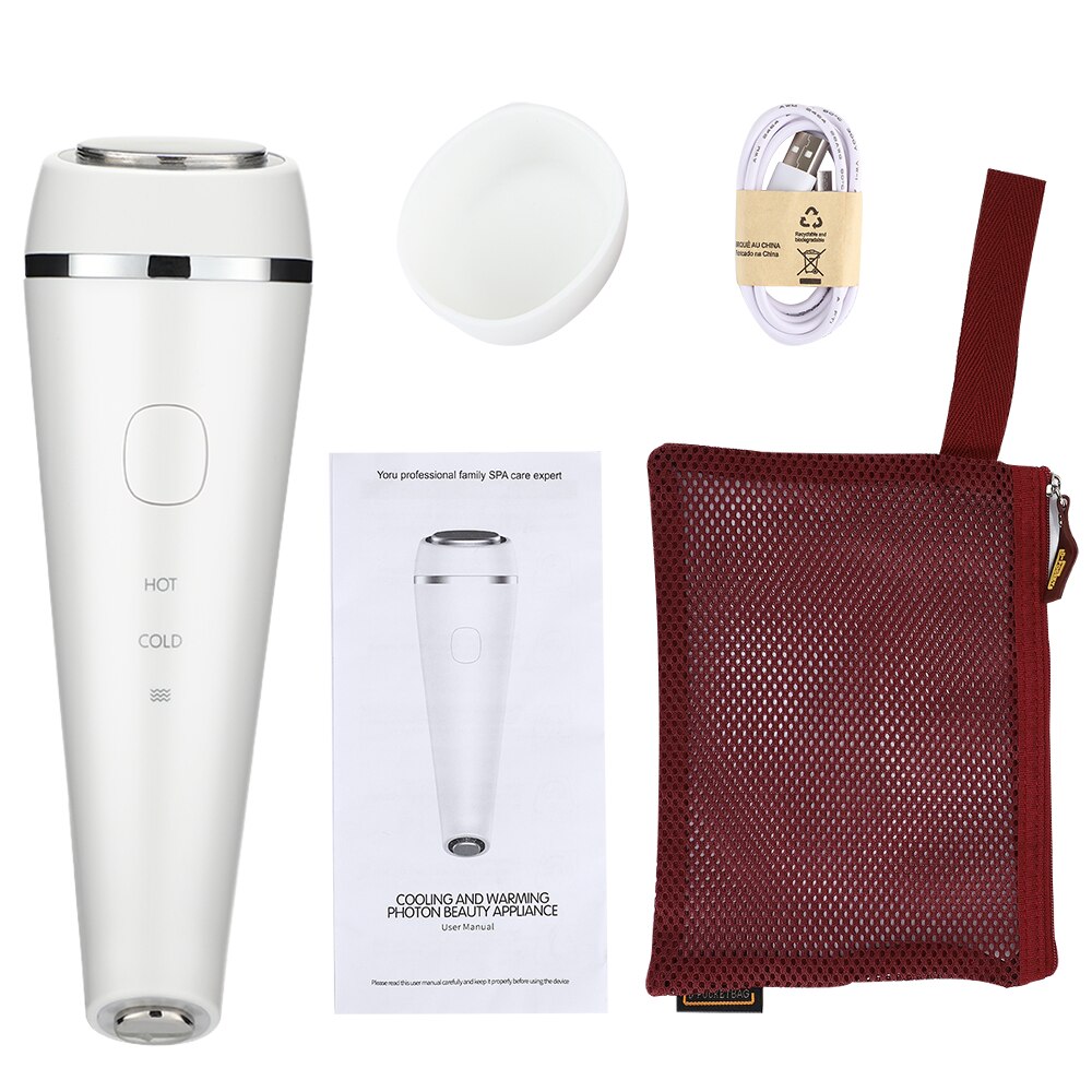 LED Thérapie Photonique Sonique Vibration Anti-Rides Traitement Anti-Vieillissement Soins De La Peau Dispositif de Beauté Massage Du Visage Rejuvena