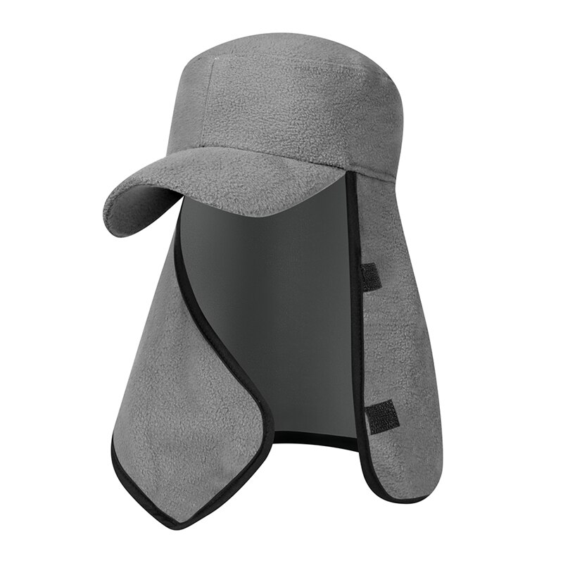 Outdoor Flap Cap Machine Wasbaar Draagbare Oor Mond Gezichtsmasker Cover Hoed Hoofddeksels Voor Fietsen Vissen Camping Wandelen: QJ2433QH