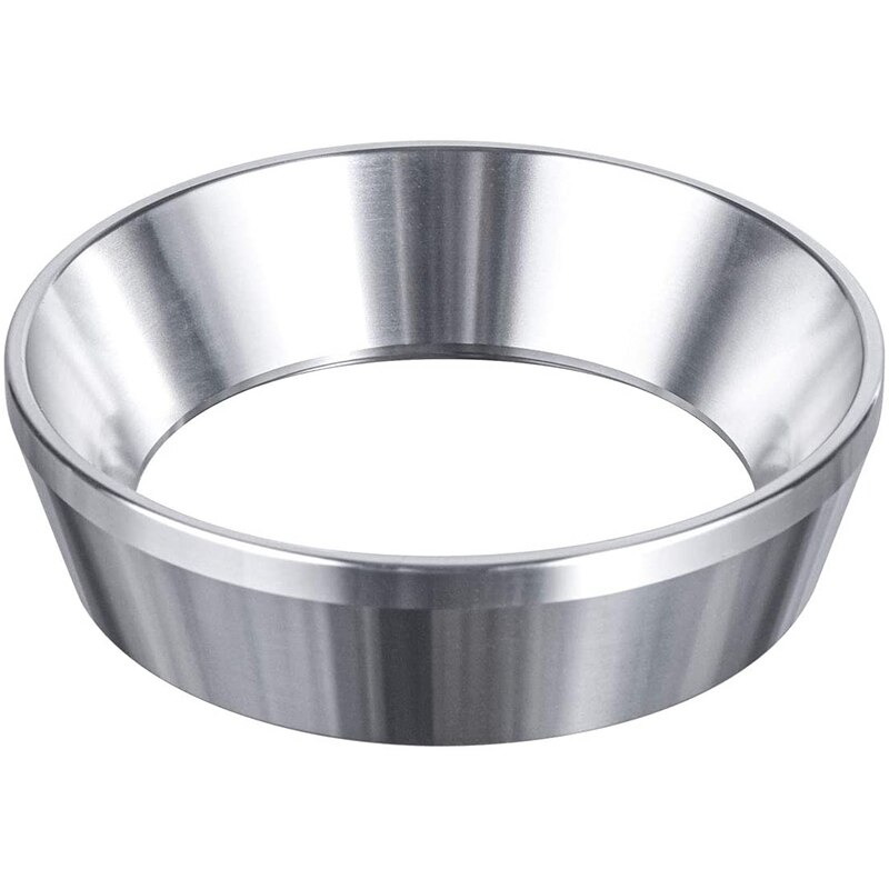 54mm Espresso Dosierung Trichter, Edelstahl Kaffee Dosierung Ring Kompatibel mit 54mm Breville Siebträger