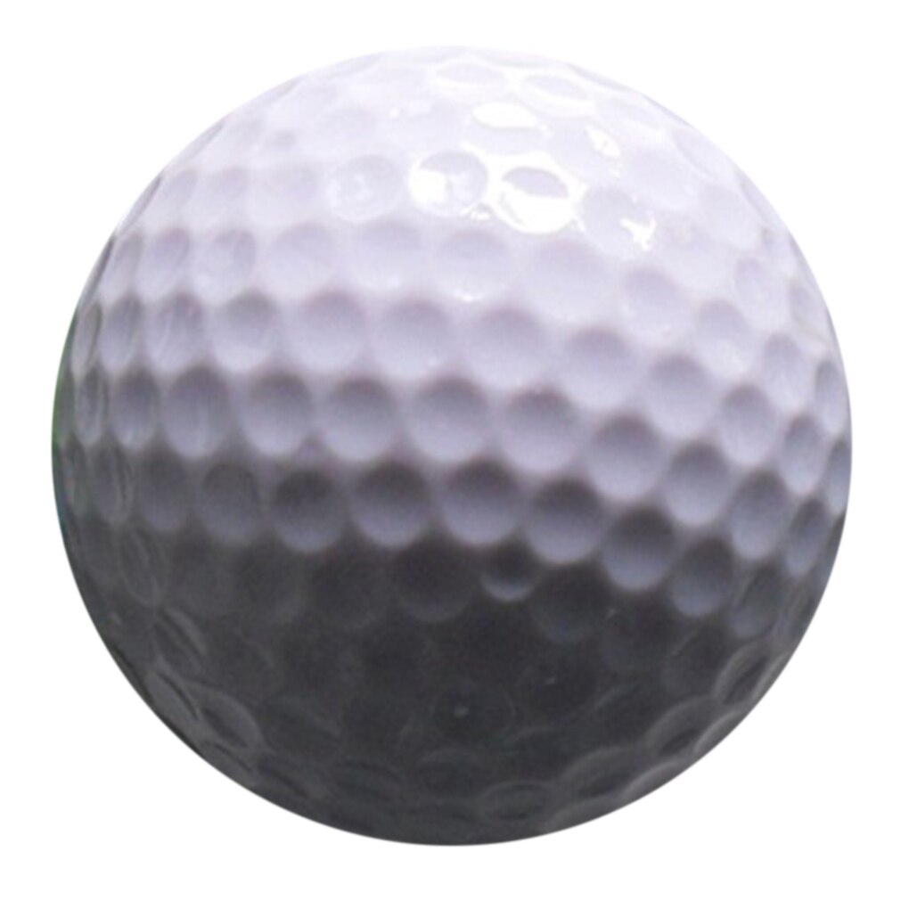 Crestgolf 1 Pieces Mini Novelty Putting Practice Flat Golf Balls Training Supplies