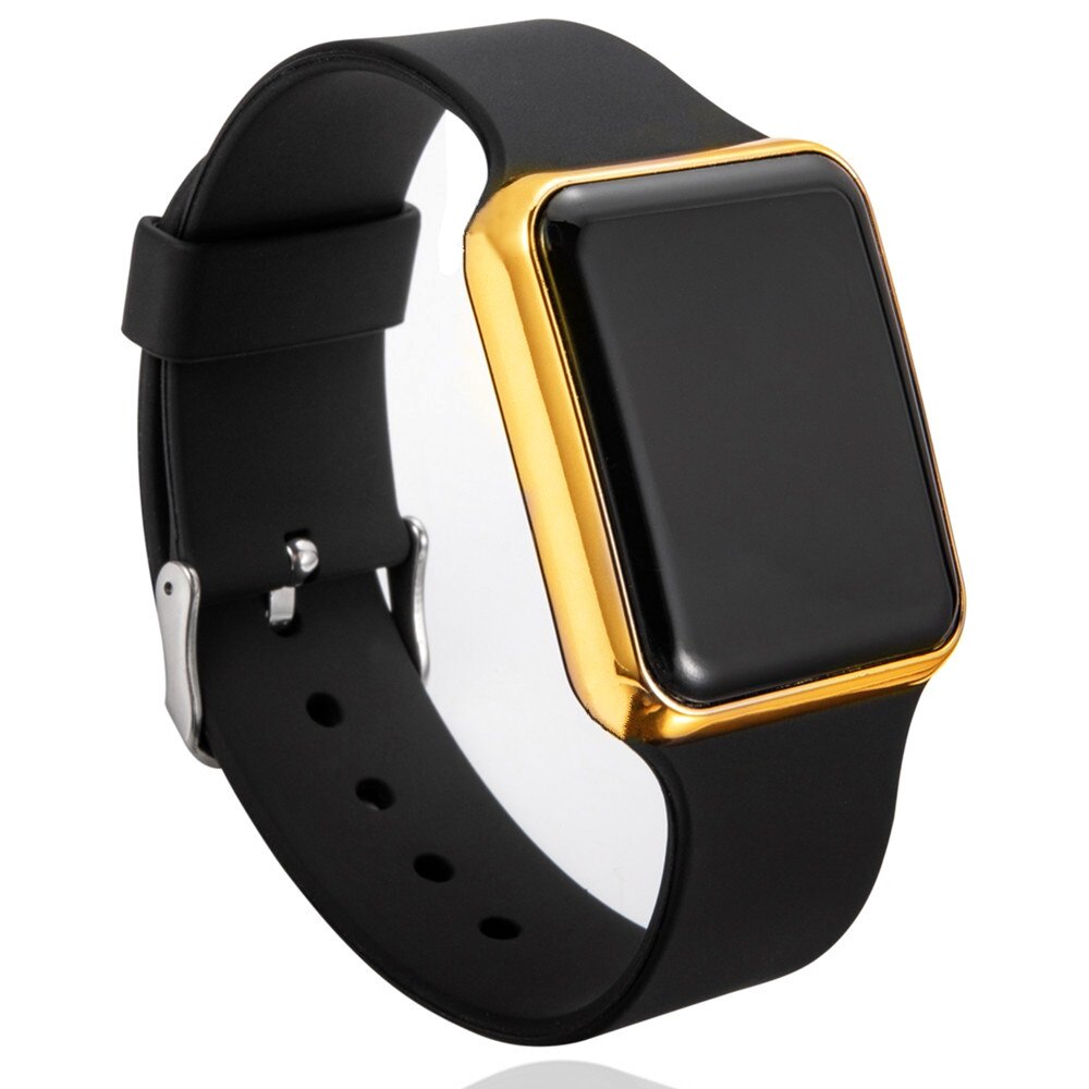 Moda led relógio digital simples relógios casuais para homem confortável silicone cinta esporte fitness relógio masculino relógio masculino