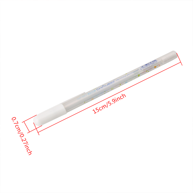 Witte Haak Liner Pennen Handtekening Marker Zwart Papier Highlighter Reviser 0.8Mm 1Pc MAR610_35