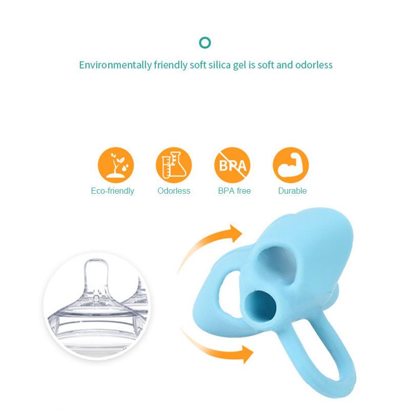 3pcs Magic Silicone Pencil Grip Beginner Writing Aid Tool Baby Double Thumb Posture Correction Tool Pen Holder Student Education