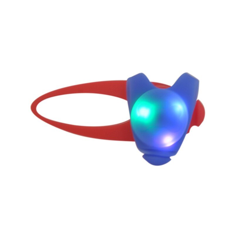 Pets LED Pendant Safety Flashing Glow Light LED Collar Pendant Necklace For Dog Puppy Pet Outdoor Leads Button Battery