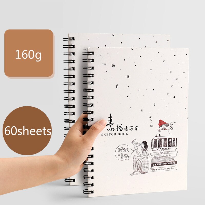 Drawing Papers Sketch Drawing Books Hand-painted Illustration Paper Comics Graffiti Painting Supplies: 16K / C