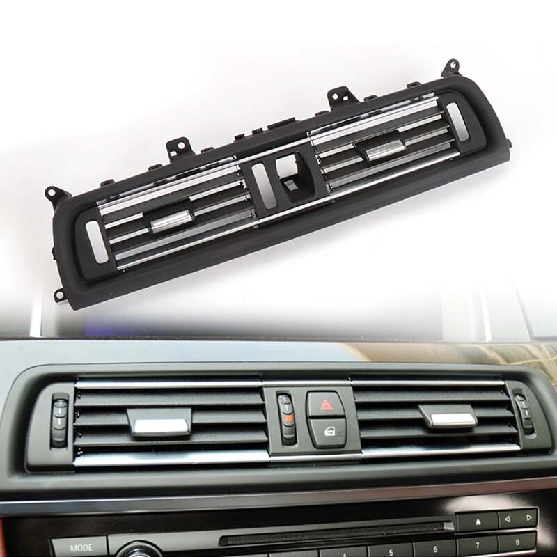 Auto Klimaanlage entlüften Zubehör für BMW F10 F11 F18 5 Serie 520i 525i 528i 530i Auto Vorderseite Konsole Zentrum kühlergrill