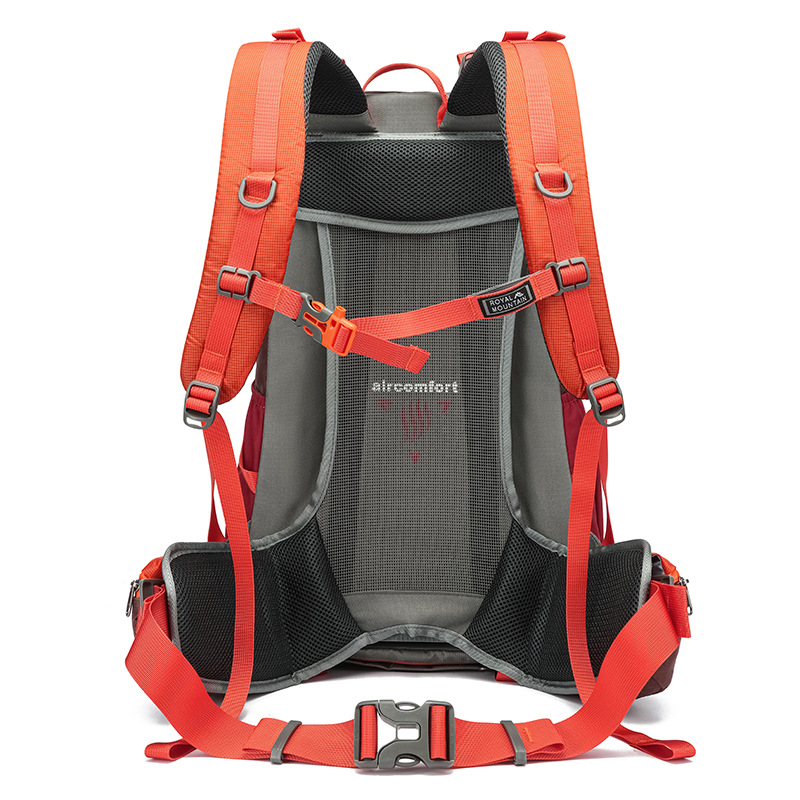 Mochila de senderismo de 35L para hombres y mujeres, mochilas de escalada con plano posterior, bolsa deportiva, bolsa de equipaje de viaje