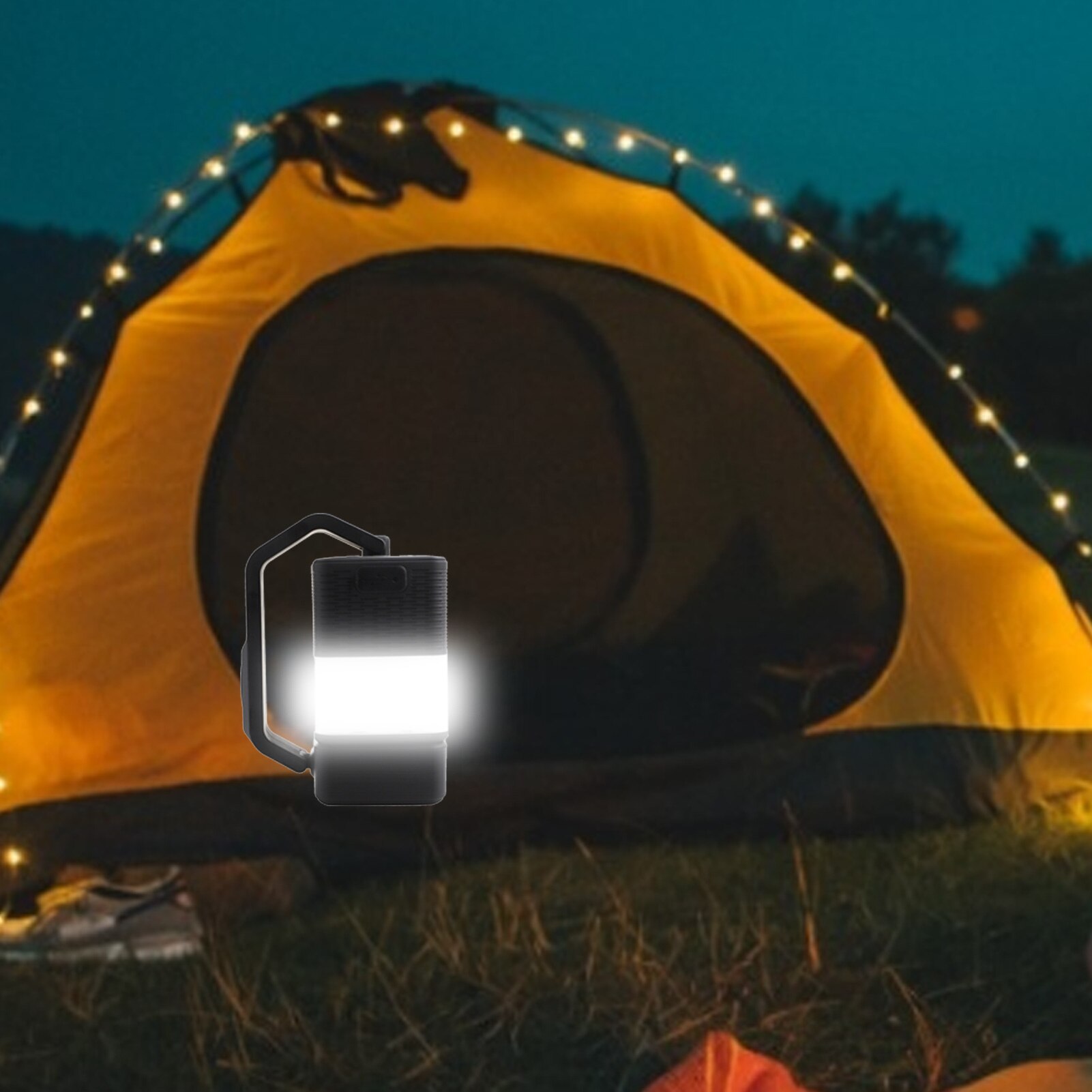 Outdoor Camping Verlichting Bluetooth Speaker Draagbare Draadloze Stereo Speaker Bureaulamp Night-Lamp Slaap-Lantaarn