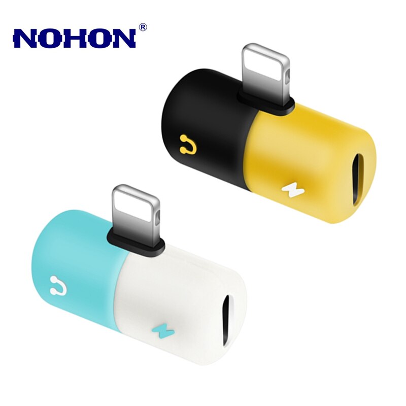 2 In 1 Splitter Audio Adapter Opladen Connector Voor Iphone X Xr Xs 11 Pro Max 7 8 Plus Se muziek Oortelefoon Jack Adapter Converter