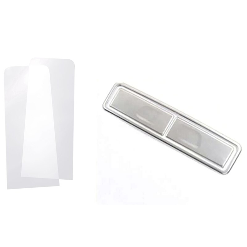 2 paczki folia ochronna na ekran dla Mercedes Benz klasy A W177 10.25 Cal i 1 zestaw samochodowy uchwyt na kubki na kanapie tylnej okładce