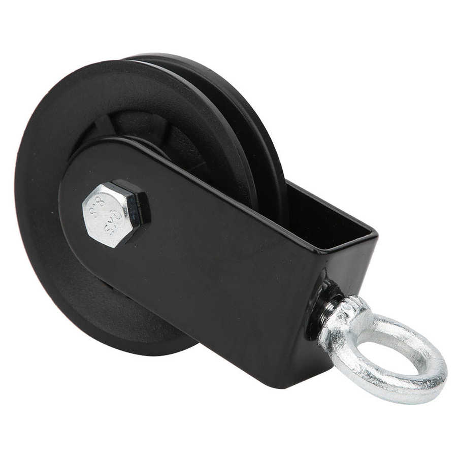 Fitness Equipment Support Pulley Stainless Steel Bearing Lifting Pulley Fitness Strength Training Bearing Lifting Pulley