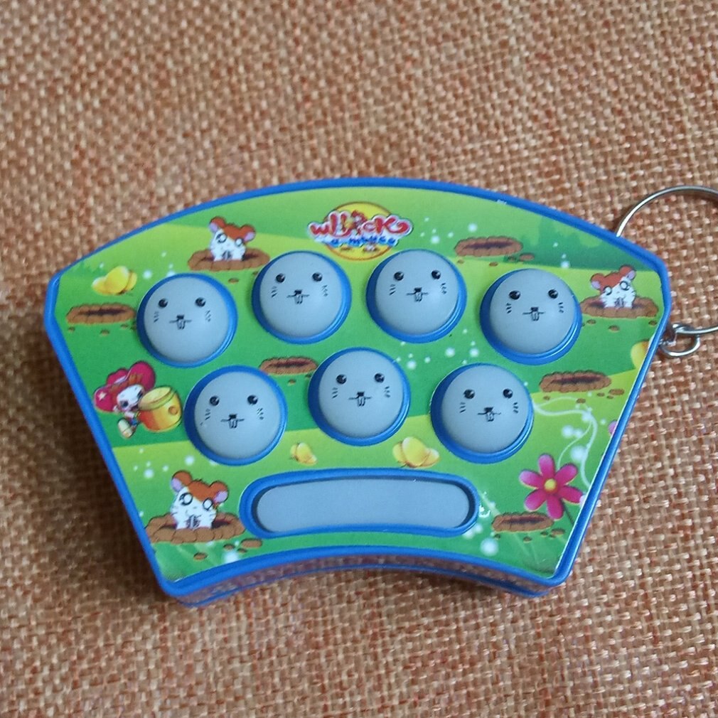 1-3 jahre Alte freundlicher Baby Hamster Spielzeug Puzzle Klang Und Licht Musik Handheld-Spiel Hamster Spielzeug Maschine Für freundlicher