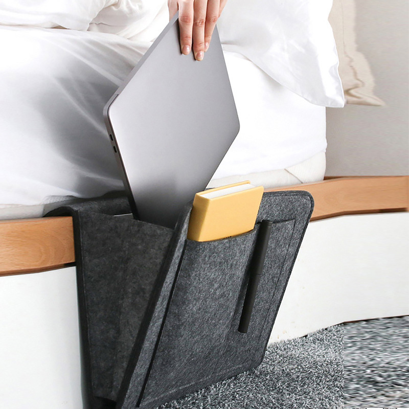 Fjernbetjening hængende caddy sengebænke sofa opbevaring arrangør seng holder lommer seng lomme sofa arrangør lommer bogholder