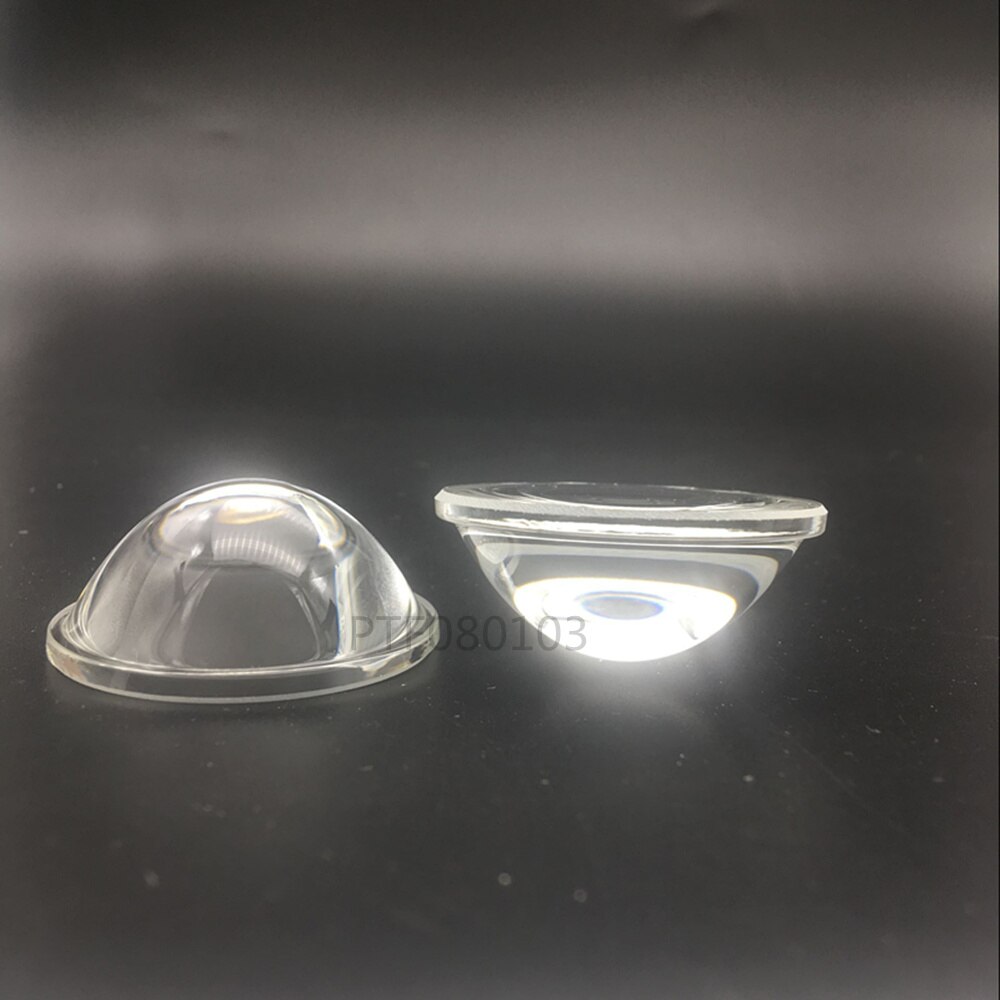 5pcs 44mm LED Lens Light Reflector Collimator Wide Angle for 10w 20W 30W 50W 100W 60-80 90-120Degree for DIY LED Light Height