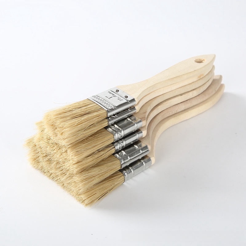 Penselen Industriële lijm Harde borstel Huishoudelijke barbecue varkensborstel Zachte borstel Reinigings- en stofborstel