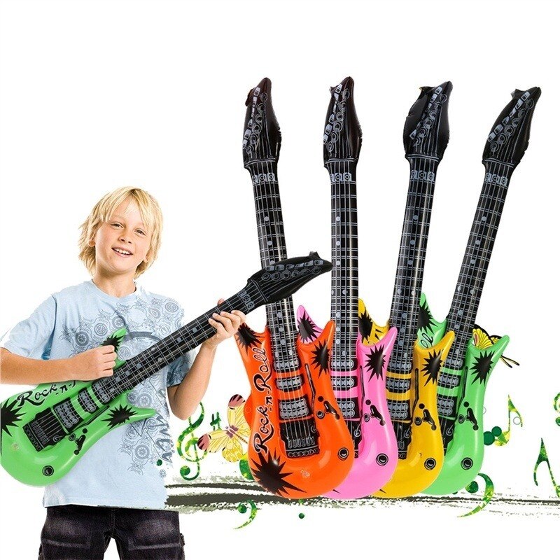 Inflatable Musical Rock Band Instruments Cool and Fun Inflatable Musical Instruments Great Party Favor Party Stuffer Giveaways