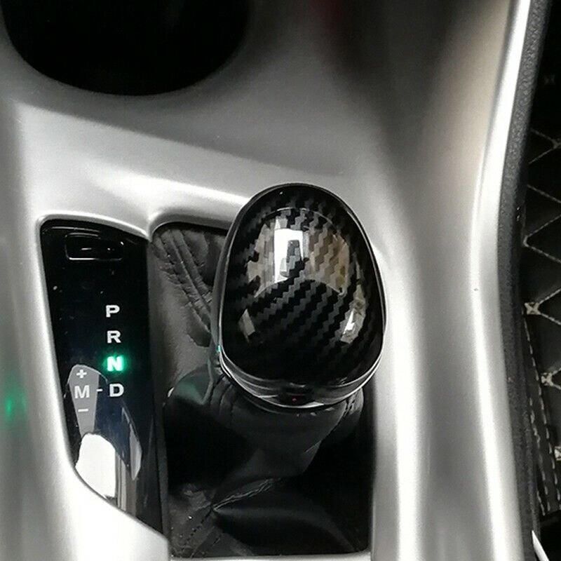 Voor toyota chr c -hr 16-19 koolstofvezel pookknoppen pook pook decoratie afdekking