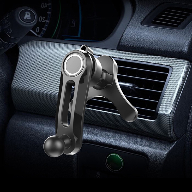 17mm Ball Head Base Auto Air Vent Clip Vervangen voor magnetische autotelefoonhouder Dashboard Ondersteuning Stand Mobiele telefoonaccessoire