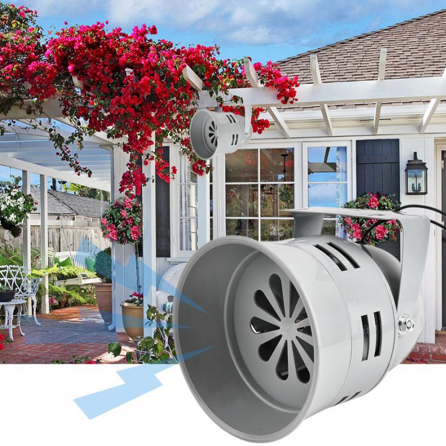 Mini Motor Siren MS-290 220V 40W Electric Motor Driven Alarm Factory Transport Vehicle Mini Fire Prevention Horn sound system