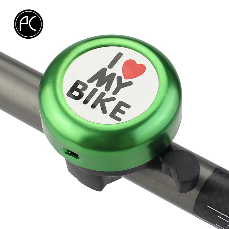 Pcycling Fietsbel I Love My Bike Gedrukt Clear Sound Aluminium Mtb Racefiets Alarm Waarschuwing Mini Ring Bell voor Kinderen