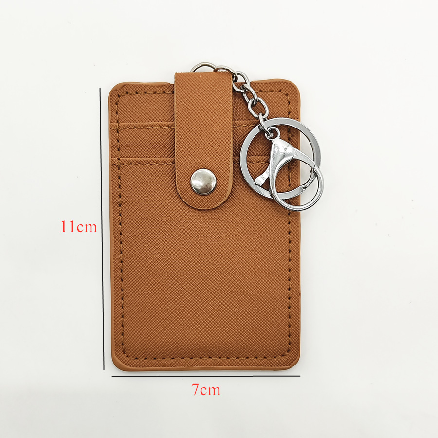Tarjetero delgado de cuero PU, monedero con ventana de identificación, bolsillo frontal, tarjetero de autobús de crédito, para amigos y mujeres, 1 unidad