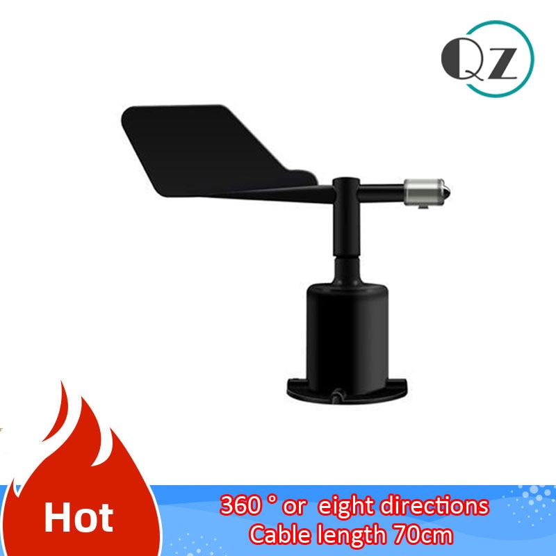 360 ° wind direction sensor RS485 4-20MA 0-5V 0-10V wind direction transmitter for weather station Eight directions